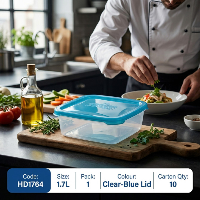 Plastic Microwave Food Container 1.7L FOOD STORAGE image