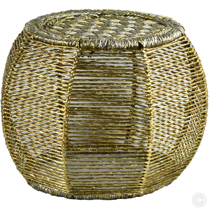 Handmade Stool Beige image