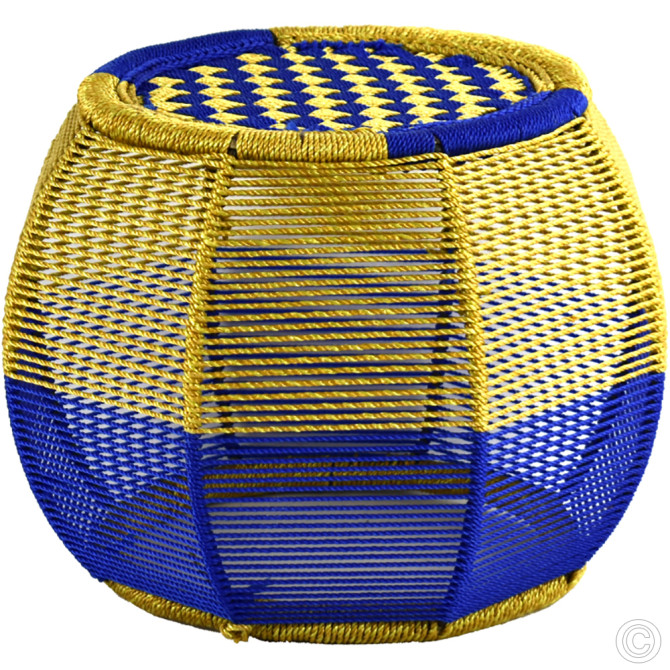 Handmade Stool Blue image