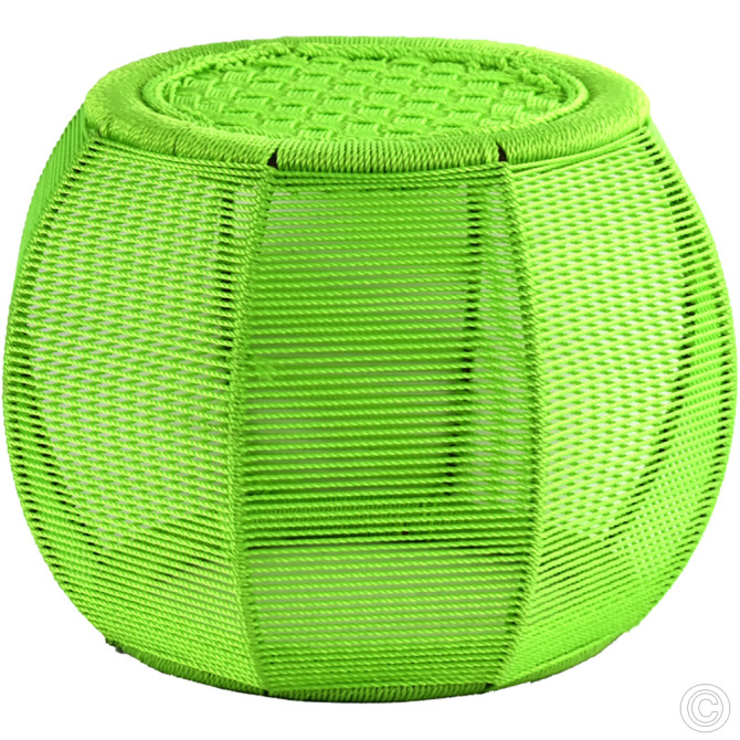 Handmade Stool Green FURNITURE & FITTINGS image