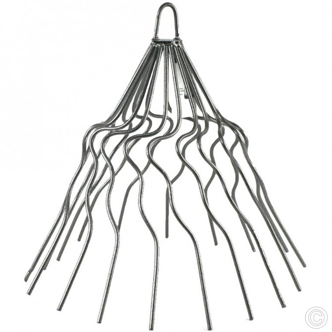 Galvanised Chimney Crow Guard image