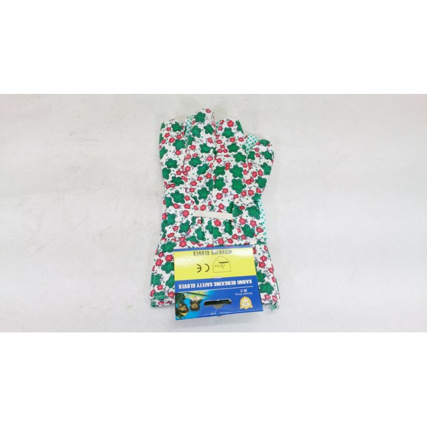 Gardening Gloves Floral 1 Pair image