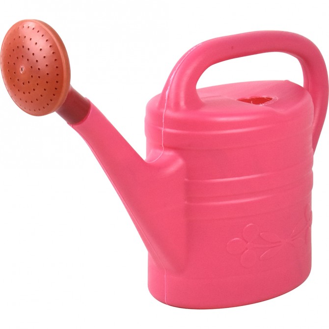 Plastic Watering Can Indoor Outdoor with Removable Sprinkler 5L GARDEN ACCESSORIES image
