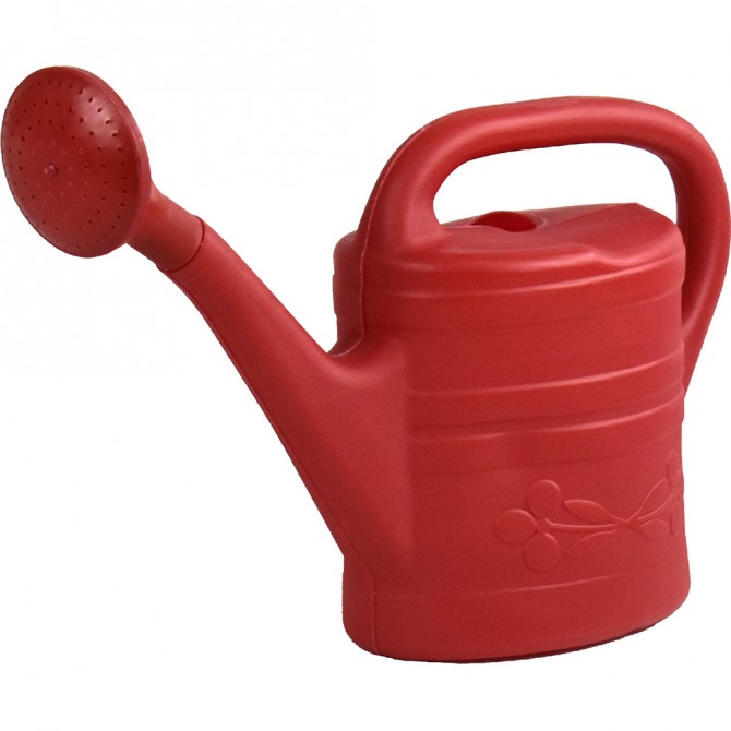 Plastic Watering Can Indoor Outdoor with Removable Sprinkler 5L GARDEN ACCESSORIES image