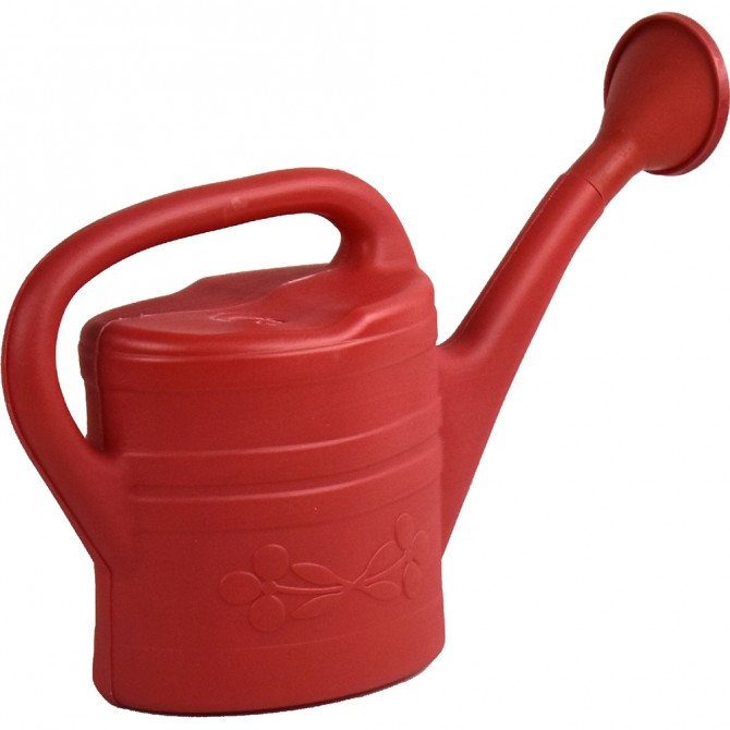 Plastic Watering Can Indoor Outdoor with Removable Sprinkler 5L GARDEN ACCESSORIES image