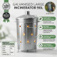 Galvanised Large Incinerator 90L OUTDOOR, INCINERATORS & BINS image