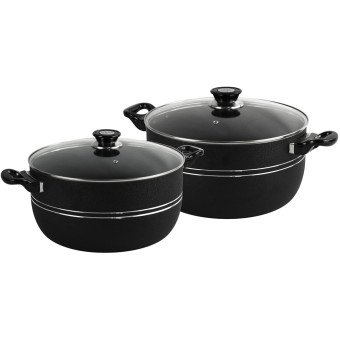 Ashley NS Casserole 30-32CM BLACK INDUCTION
