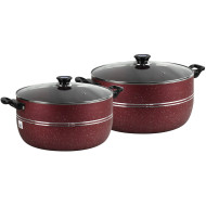 Ashley NS Casserole 30-32CM RED INDUCTION