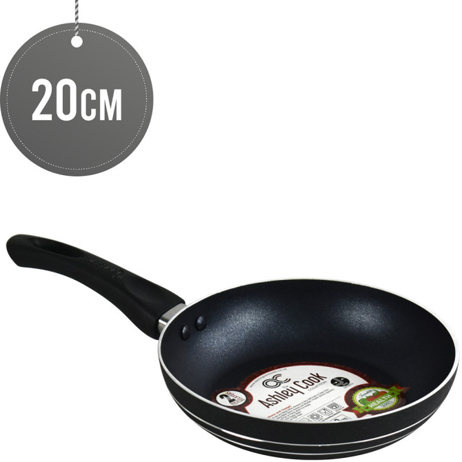 Ashley NS Fry Pan 20Cm BLACK Induction image