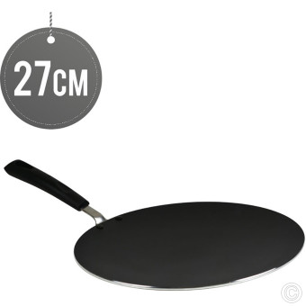 Klassic Non-Stick Aluminium Tawa/ Pan 27cm 3.5MM