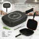 Sonex DieCast MARVEL 30CM Double Grill Pan NON STICK COOKWARE image