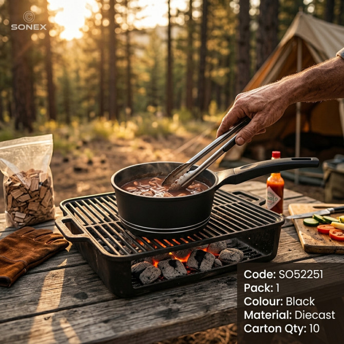 Sonex Splendor Sauce Pan Diecast 18cm NON STICK COOKWARE image