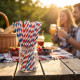 Biodegradable Paper Straws 6MM x 190MM 50pack PAPER DISPOSABLE image