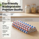 Biodegradable Smoothie Paper Straws 10MM x 190MM 40pack PAPER DISPOSABLE image