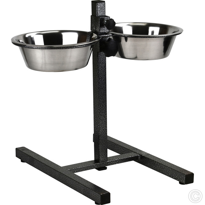 H Base Dog Bowl 1 Qt w/2 Bowls image