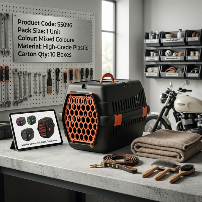 Pet Carriage Box 50x36x61.5cm PETS image