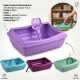 Pet Cat Litter Tray 49x38x15cm PETS image