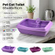 Pet Cat Toilet 65x46x15cm PETS image