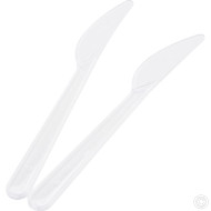 Disposable Heavy Duty Knives 100pack Clear