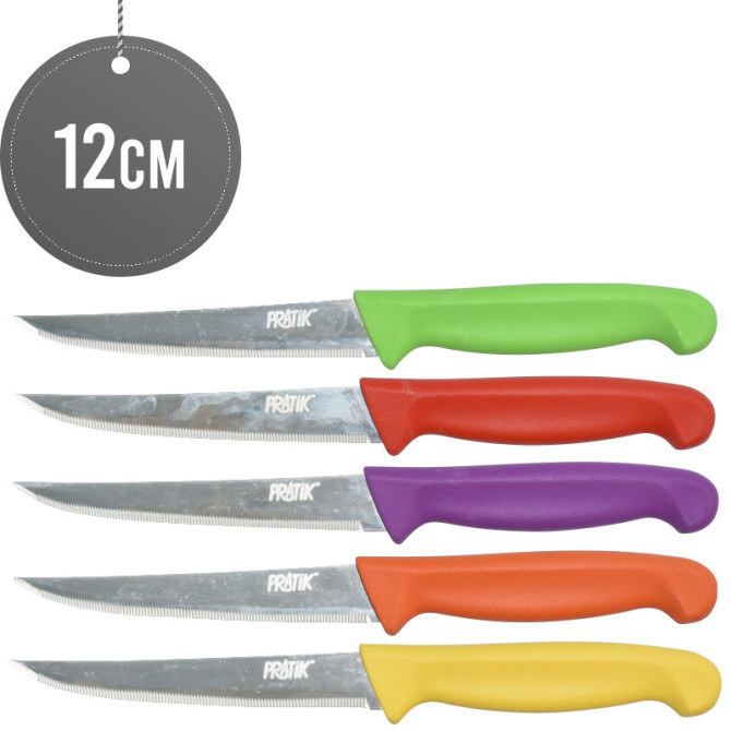 Pratik Kitchen Knife 12 cm Serrated image