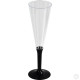 Reusable Champagne Glass 150ml 4pk REUSABLE PLASTIC DISPOSABLE image