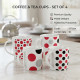 Coffee Tea Cups 280ml (mixed designs) SERVEWARE image