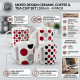 Coffee Tea Cups 280ml (mixed designs) SERVEWARE image