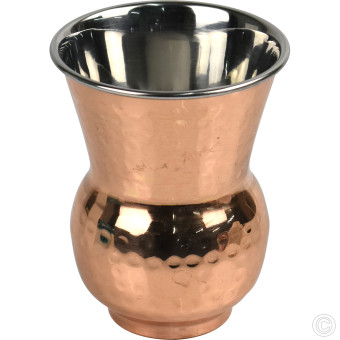 Copper Steel Matki Glass