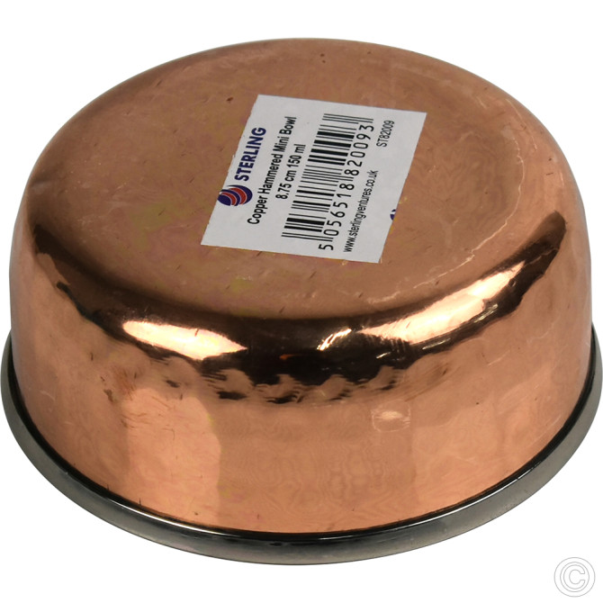 Copper Steel Small Bowl / Katori 80 ml SERVEWARE image