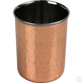 Copper Steel Tumbler (Glass)