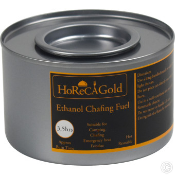 HorecaGold Ethanol Chafing Fuel 195g 12pack (3.5 hours)