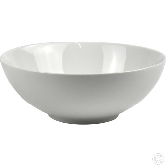 HorecaGold Porcelain Bowl 750ml 180mm White