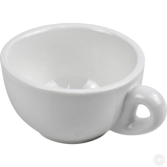 HorecaGold Porcelain Cappuccino Cup 210ml 10oz White 