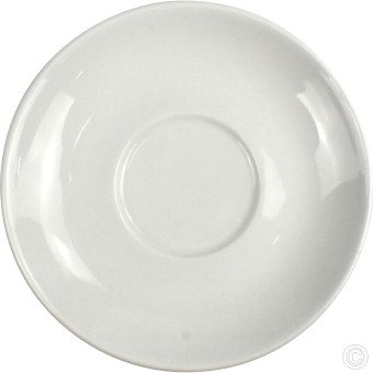HorecaGold Porcelain Large Saucer 141mm White