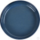 HorecaGold Porcelain Round Stacking Tray 450ML 18Oz Reactive Glaze Blue image