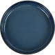 HorecaGold Porcelain Round Stacking Tray 650ML 22Oz Reactive Glaze Blue image