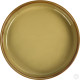 HorecaGold Porcelain Round Stacking Tray 650ML 22Oz Reactive Glaze Brown SERVEWARE image