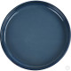 HorecaGold Porcelain Round Stacking Tray 800ML 28Oz Reactive Glaze Blue SERVEWARE image