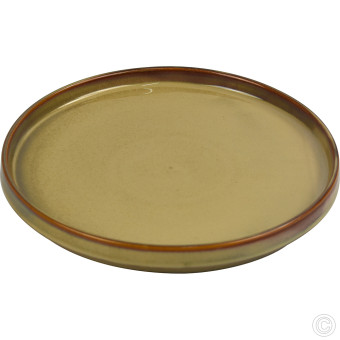 HorecaGold Porcelain Straight Edge Plate 260MM 10