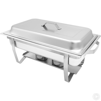 HorecaGold Stainless Steel Economy Chafer 1 Pan 9L 320mm
