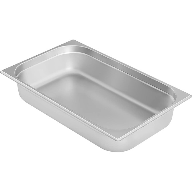 HorecaGold Stainless Steel Gastronorm Container 1/1 100mm Deep SERVEWARE image