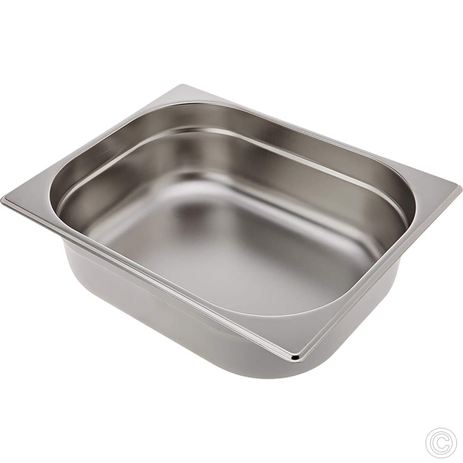 HorecaGold Stainless Steel Gastronorm Container 1/2 20mm Deep SERVEWARE image