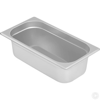 HorecaGold Stainless Steel Gastronorm Container 1/3 40mm Deep