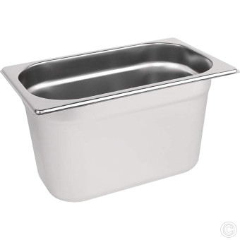 HorecaGold Stainless Steel Gastronorm Container 1/4 150mm Deep