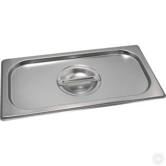 HorecaGold Stainless Steel Gastronorm Container Cover 1/3 176mm
