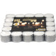 HorecaGold Tea Light Candles White 25pack (8 HRS Burn Time ) image