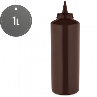 Sauce Bottle Brown 1000ml (35oz)