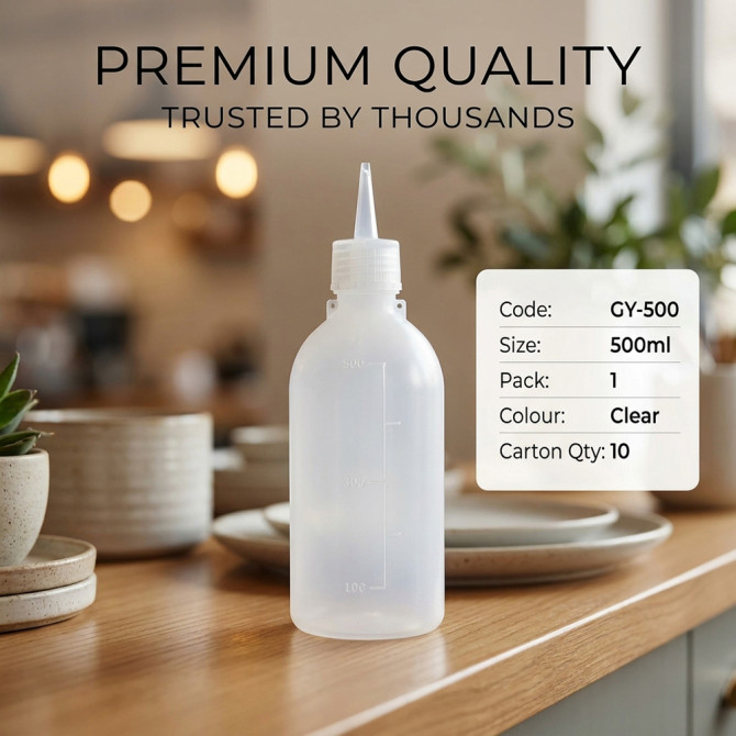 Squeeze Bottle Oil Dispenser 500ML