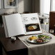 Stainless Steel Oval Plate 3 Compartment 50cm image