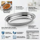 Stainless Steel Oval Curry Dish 20cm SERVEWARE, SERVEWARE image